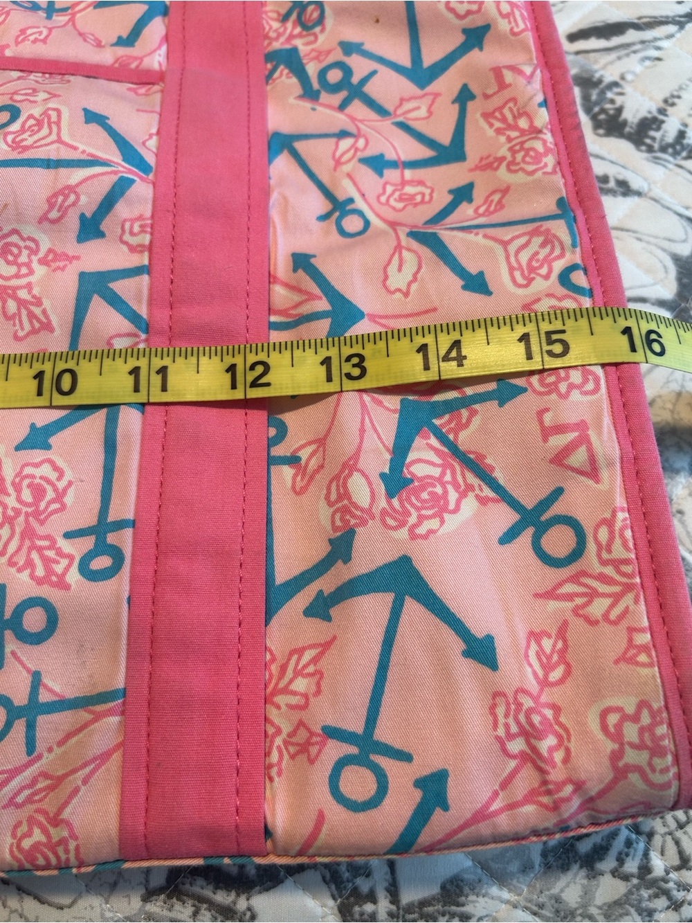 Lilly Pulitzer Pink Anchor Print Tote Bag - Picture 6 of 8